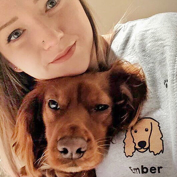 Kids Personalised Dog t-shirt