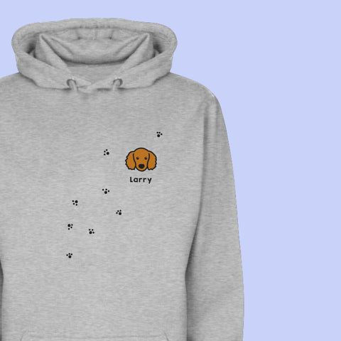Squiffy Print Illustrated Dog or Cat Hoodie