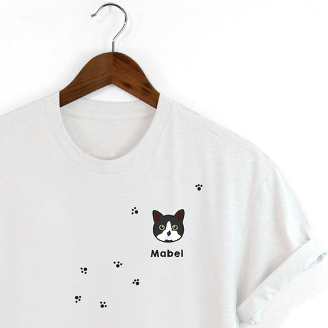 🐱 Kids Personalised Cat t-shirt 🐱