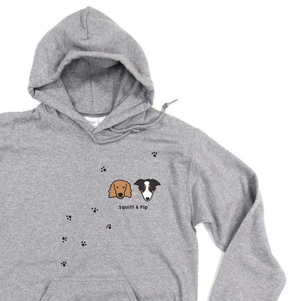 Squiffy Print Illustrated Dog or Cat Hoodie